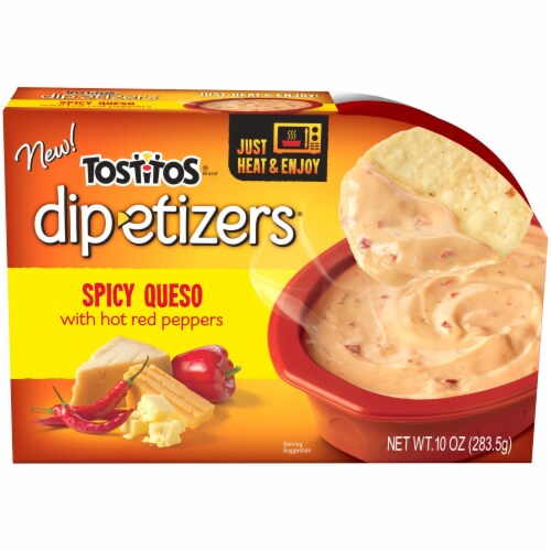 Tositos Dip-Etizers Spicy Queso Perspective: front