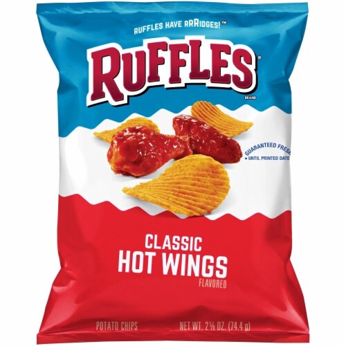 Ruffles Classic Hot Wings Potato Chips, 2.62 oz Kroger