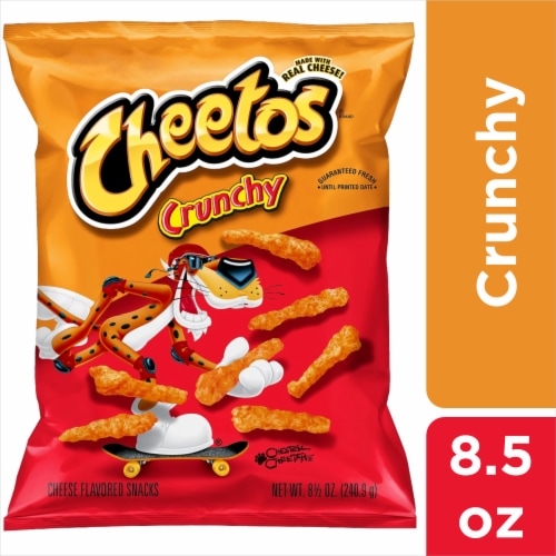 Cheetos Crunchy Flamin' Hot Cheese Flavored Snacks, 3.25 oz - Kroger