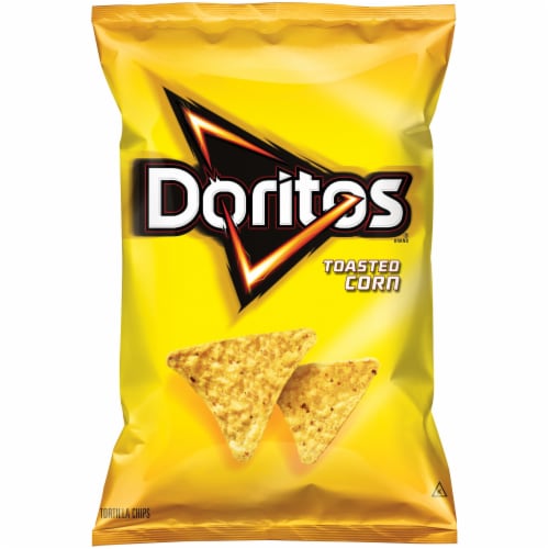 Doritos Toasted Corn Tortilla Chips Perspective: front