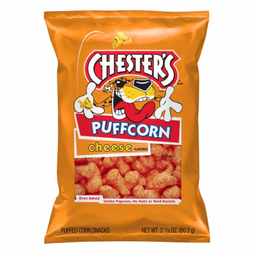Chester's® Cheese Puffcorn Puffed Corn Snacks Perspective: front