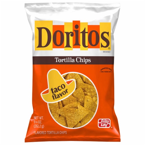 Doritos® Taco Flavor Tortilla Chips Perspective: front