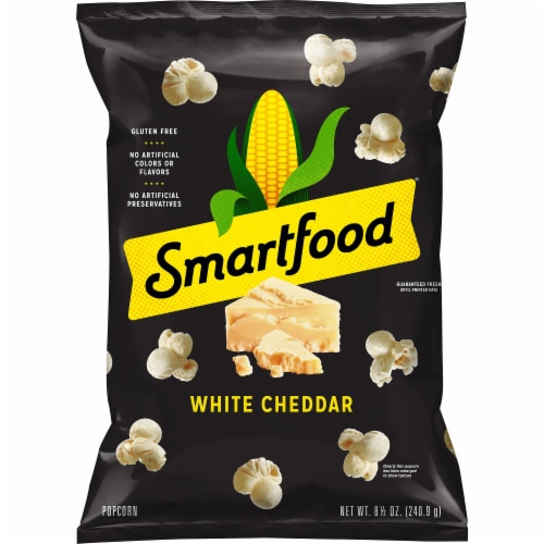 Smartfood® White Cheddar Flavored Popcorn Snacks Perspective: front