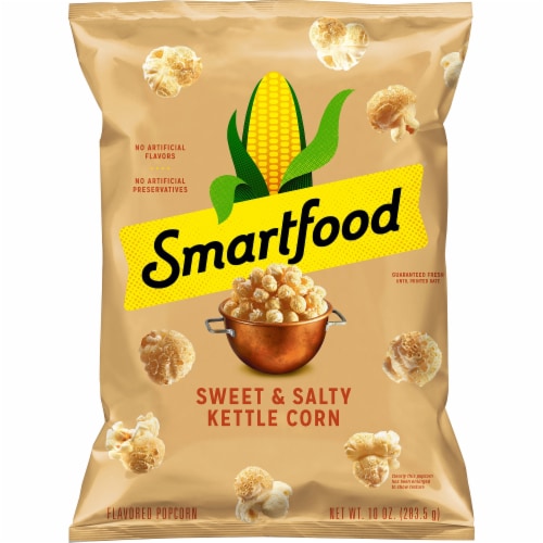 Smartfood Sweet & Salty Kettle Corn Flavored Popcorn Snacks Perspective: front