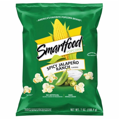 Smartfood® Spicy Jalapeno Ranch Flavored Popcorn Perspective: front