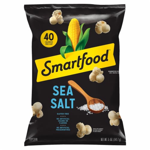 Smartfood® Smart 50™ Sea Salt Flavored Popcorn Perspective: front