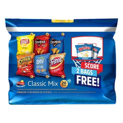 Frito Lay® Classic Mix Variety Pack Perspective: front