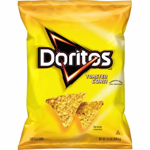Doritos Toasted Corn Tortilla Chips Perspective: front