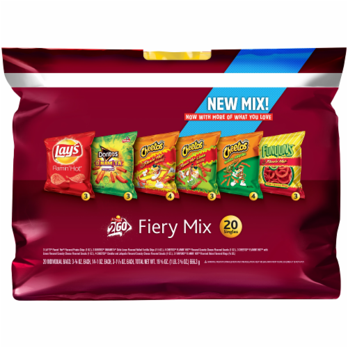 Frito-Lay 2Go Fiery Mix Variety Pack Perspective: front