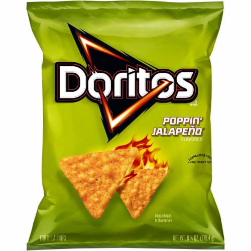 Doritos® Poppin' Jalapeno Tortilla Chips Perspective: front
