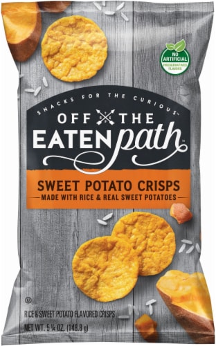 Off The Eaten Path Sweet Potato Crisps Perspective: front