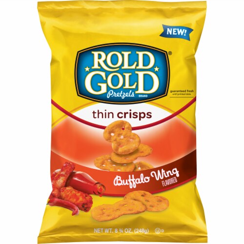 Rold Gold® Buffalo Wing Pretzel Thins Perspective: front