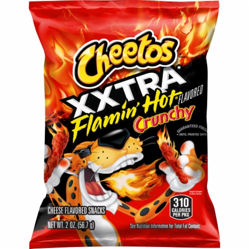 Cheetos Crunchy, Flamin' Hot, 2 oz, 64-count