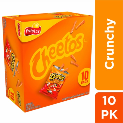 Cheetos® Crunchy Cheese Chips Multipack Perspective: front