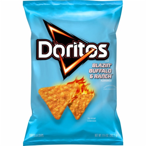 Doritos® Blazin’ Buffalo & Ranch Tortilla Chips Perspective: front