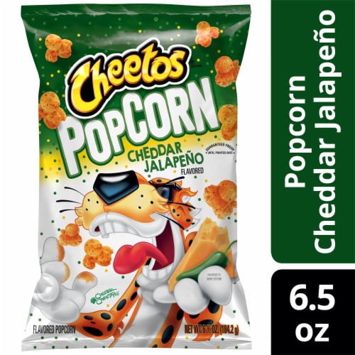 Cheetos® Cheddar Jalapeno Flavored Popcorn Perspective: front