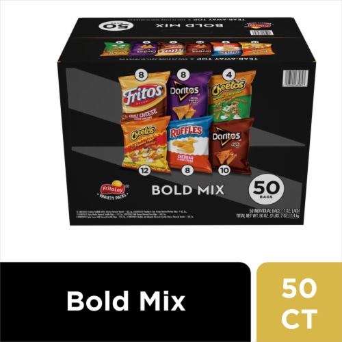 Frito Lay® Bold Mix Chips Variety Pack Perspective: front