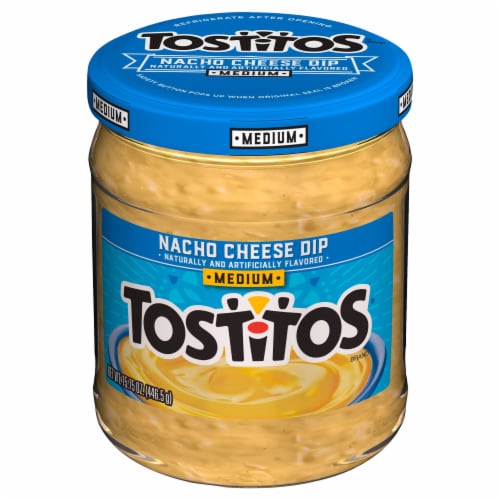 Tostitos® Medium Nacho Cheese Dip Perspective: front