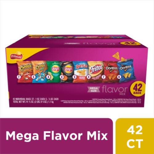 Frito Lay® Mega Size Flavor Mix Chips Variety Pack