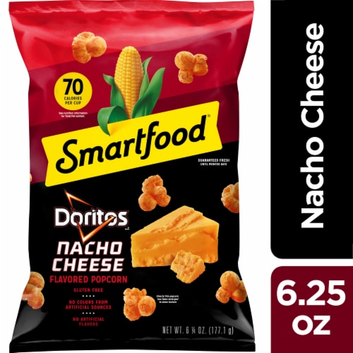 Smartfood® Doritos Nacho Cheese Flavored Popcorn Perspective: front