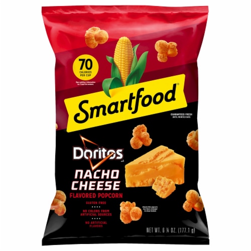 Smartfood® Doritos Nacho Cheese Flavored Popcorn Perspective: front