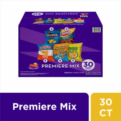 Frito-Lay® Premiere Mix Chips Variety Pack Perspective: front