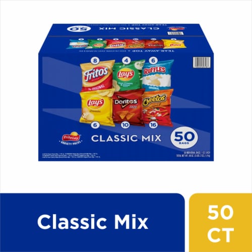 Frito-Lay® Classic Mix Chips Variety Pack Perspective: front