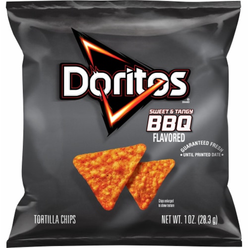 Doritos® Sweet & Tangy BBQ Tortilla Chips Perspective: front