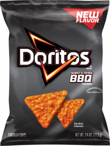 Doritos Sweet Tangy BBQ Flavored Tortilla Chips Perspective: front