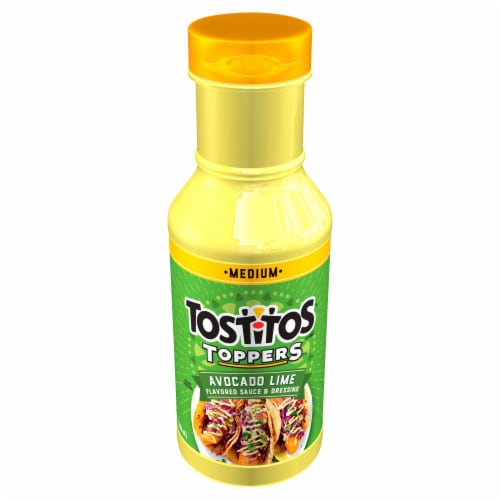Tostitos® Avocado Lime Flavored Medium Toppers Sauce Perspective: front