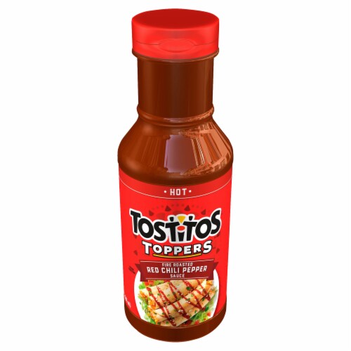 Tostitos® Fire Roasted Red Chili Pepper Hot Toppers™ Sauce Perspective: front