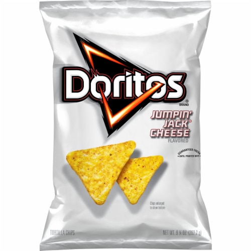 Doritos Jumpin' Jack Cheese Tortilla Chips Perspective: front