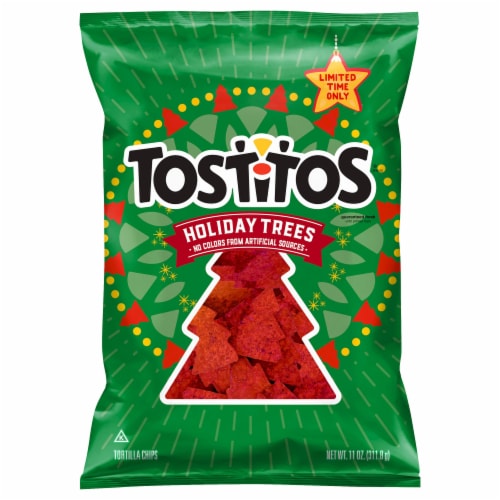 Tostitos® Holiday Trees Tortilla Chips, 11 oz - QFC