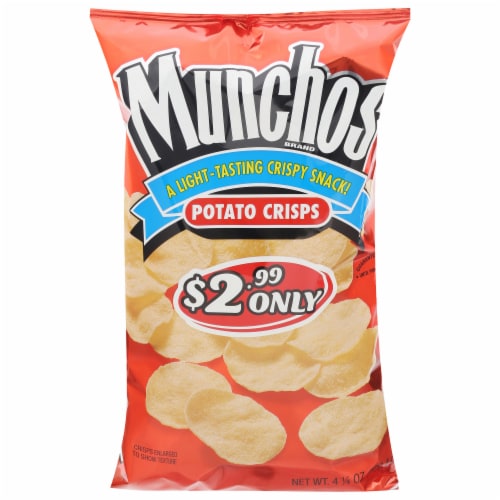 Munchos® Light Tasting Potato Crisps Perspective: front