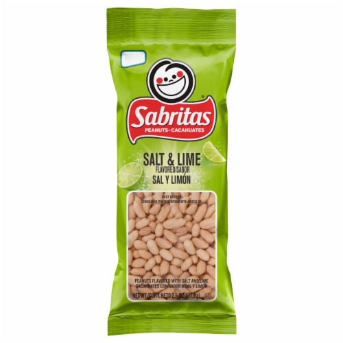 Sabritas Salt & Lime Peanuts Perspective: front