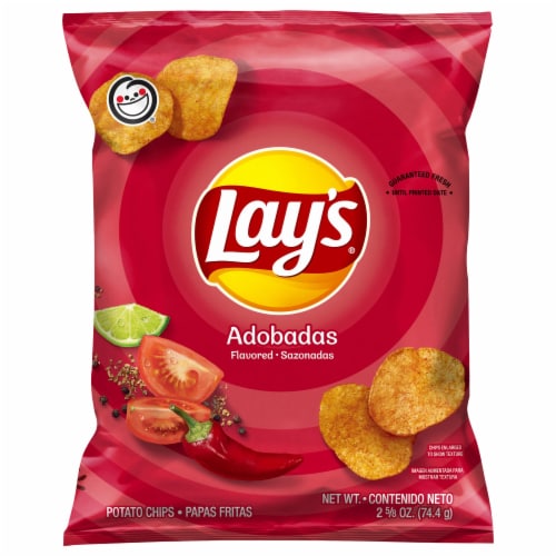 Lay's® Adobadas Potato Chips Perspective: front