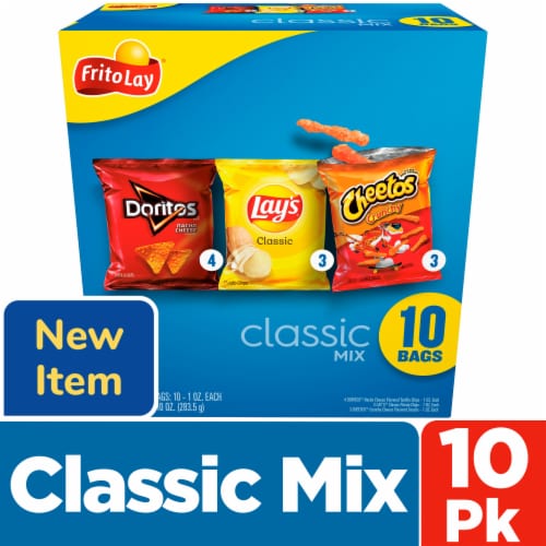 Frito-Lay® Classic Mix Chips Variety Pack Perspective: front
