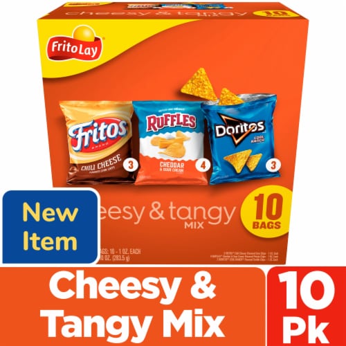 Frito-Lay® Snacks Cheesy & Tangy Mix Variety Pack Perspective: front