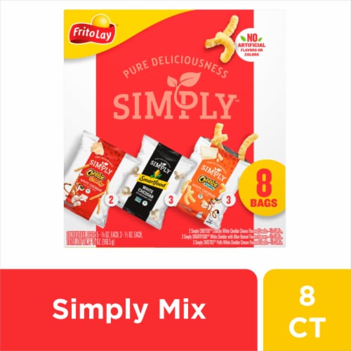Frito Lay® Simply™ Chips Variety Pack Perspective: front