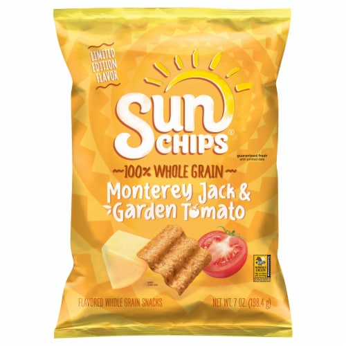 SunChips Whole Grain Monterey Jack & Garden Tomato Corn Chips