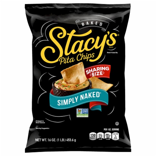 Stacy’s® Simply Naked Baked Pita Chips Sharing Size