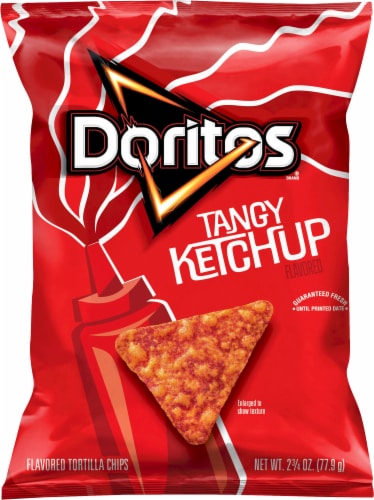 Doritos® Tangy Ketchup Tortilla Chips, 3.75 oz - Kroger