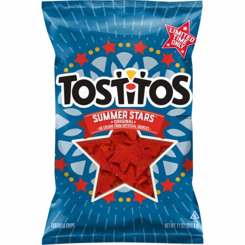 Tostitos Summer Stars™ Tortilla Chips Perspective: front