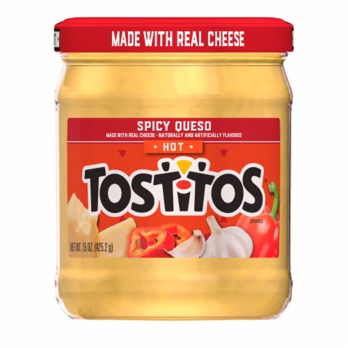 Tostitos® Hot Spicy Queso Dip Perspective: front