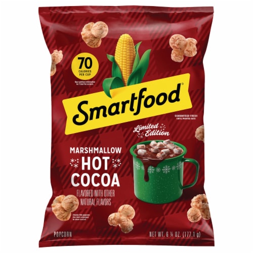 Smartfood® Marshmallow Hot Cocoa Popcorn Perspective: front