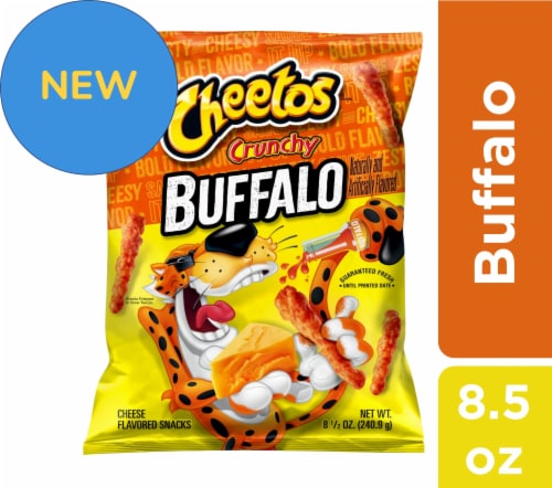 Cheetos® Crunchy Cheese Buffalo Chips Perspective: front