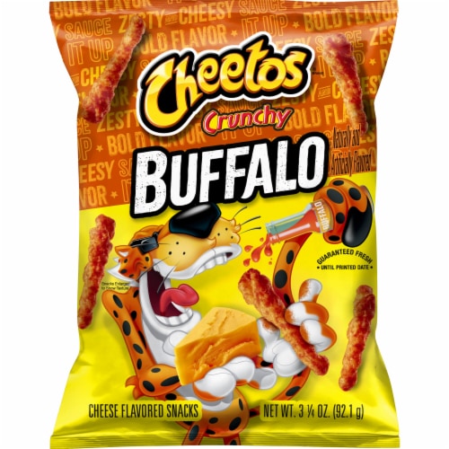 Cheetos® Buffalo Crunchy Cheese Flavored Snacks Perspective: front