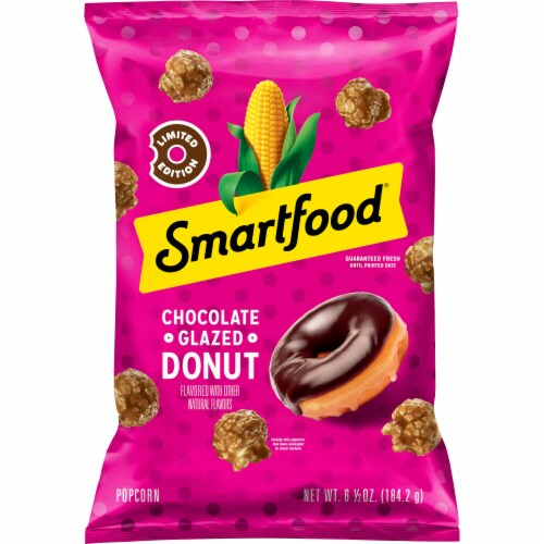 Smartfood® Chocolate Glazed Doughnut Popcorn Perspective: front