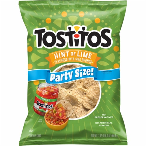 Tostitos® Hint of Lime Bite Sized Tortilla Chips