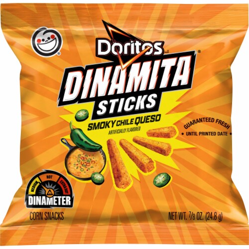 Doritos® Smoky Chile Queso Dinamita® Sticks Perspective: front